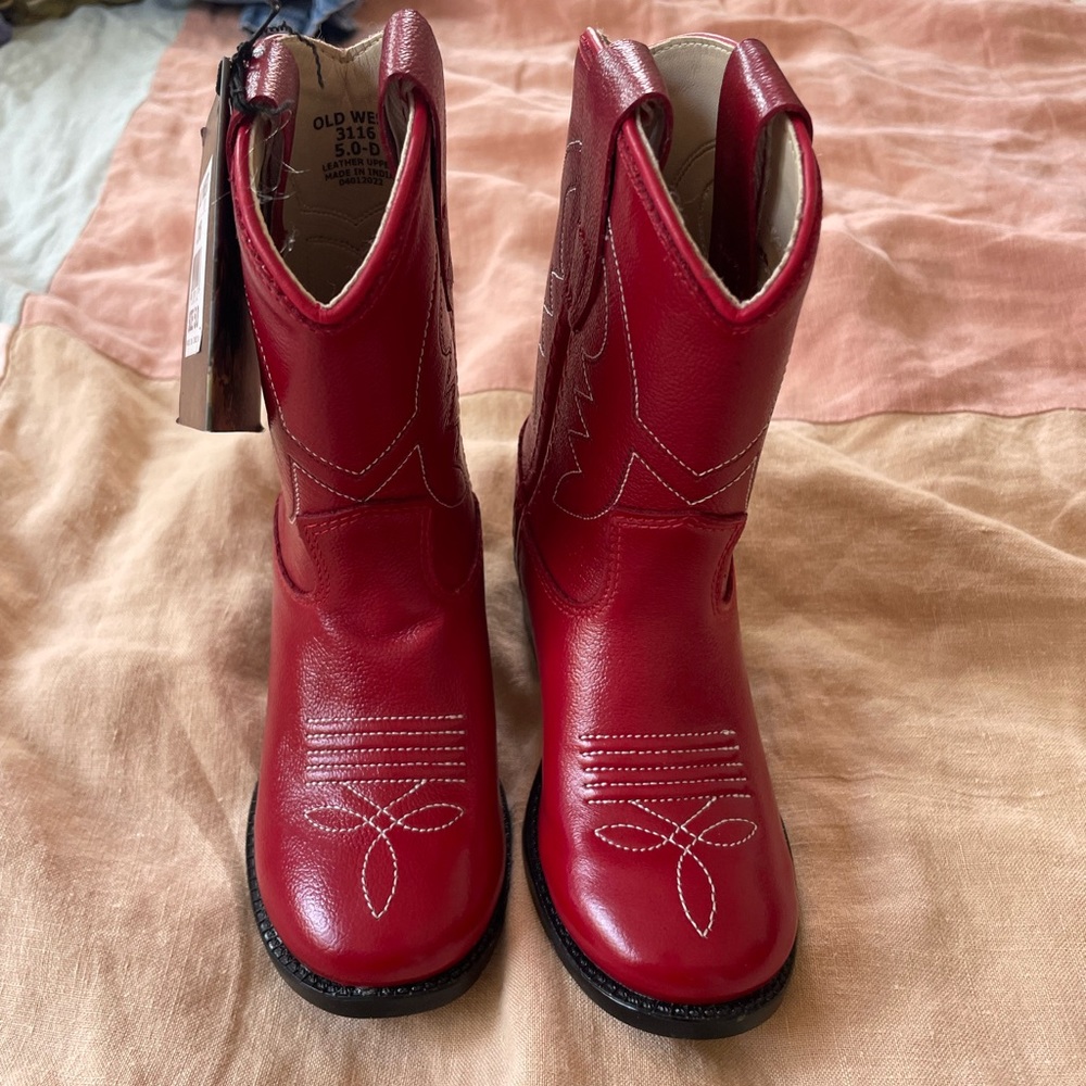 Red Cowboy Boots